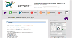 Desktop Screenshot of bitmap2lcd.com